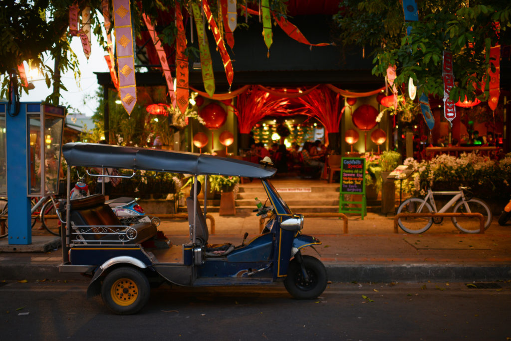 Beautiful Night Scene of Thailand